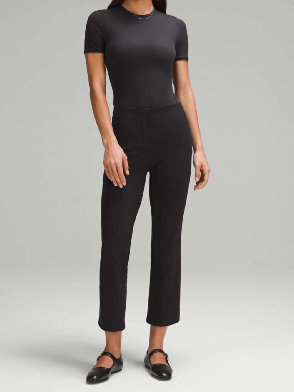 NWT Lululemon Black Wide Leg Pants 8